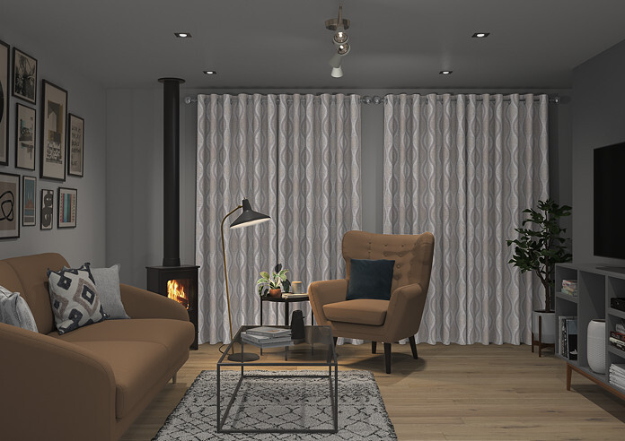 Deco, Chrome - Made to Measure Curtains - Image 7